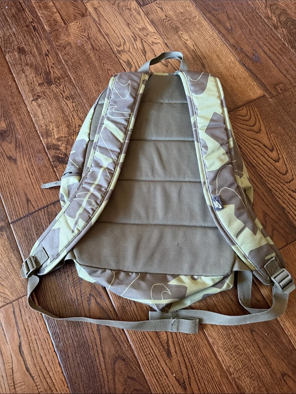 Nike Olive Camo Backpack for Men 2 L